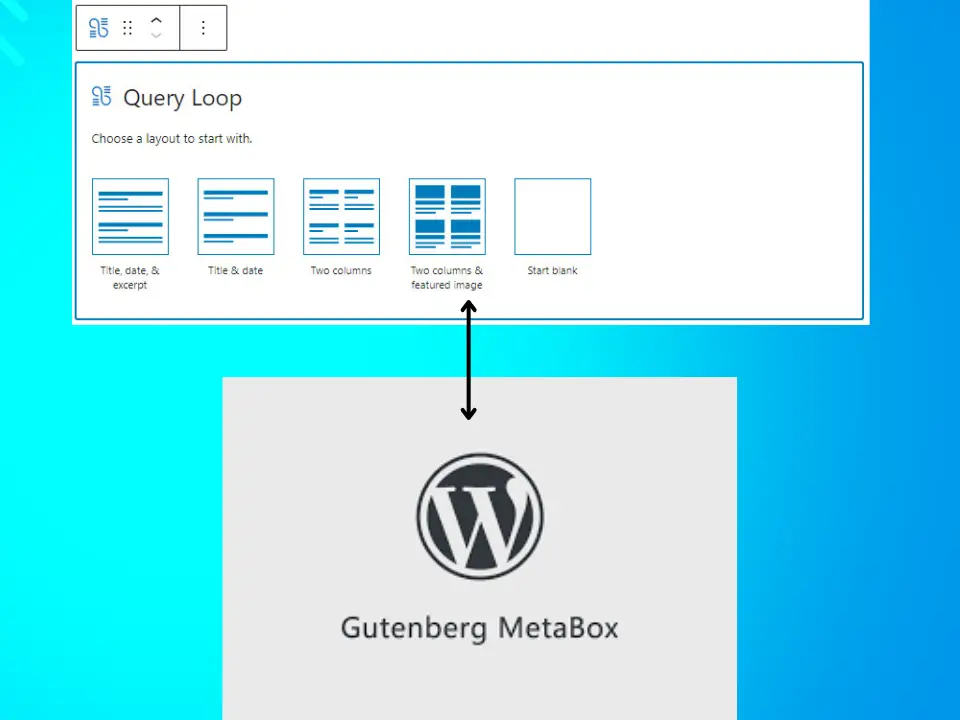 Modify query loop’s post-title block to link up with post meta